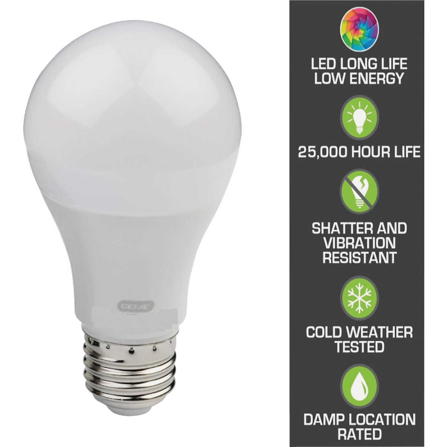 Genie Universal Garage Door Opener LED Light Bulb, Title 20 Approved Image 4