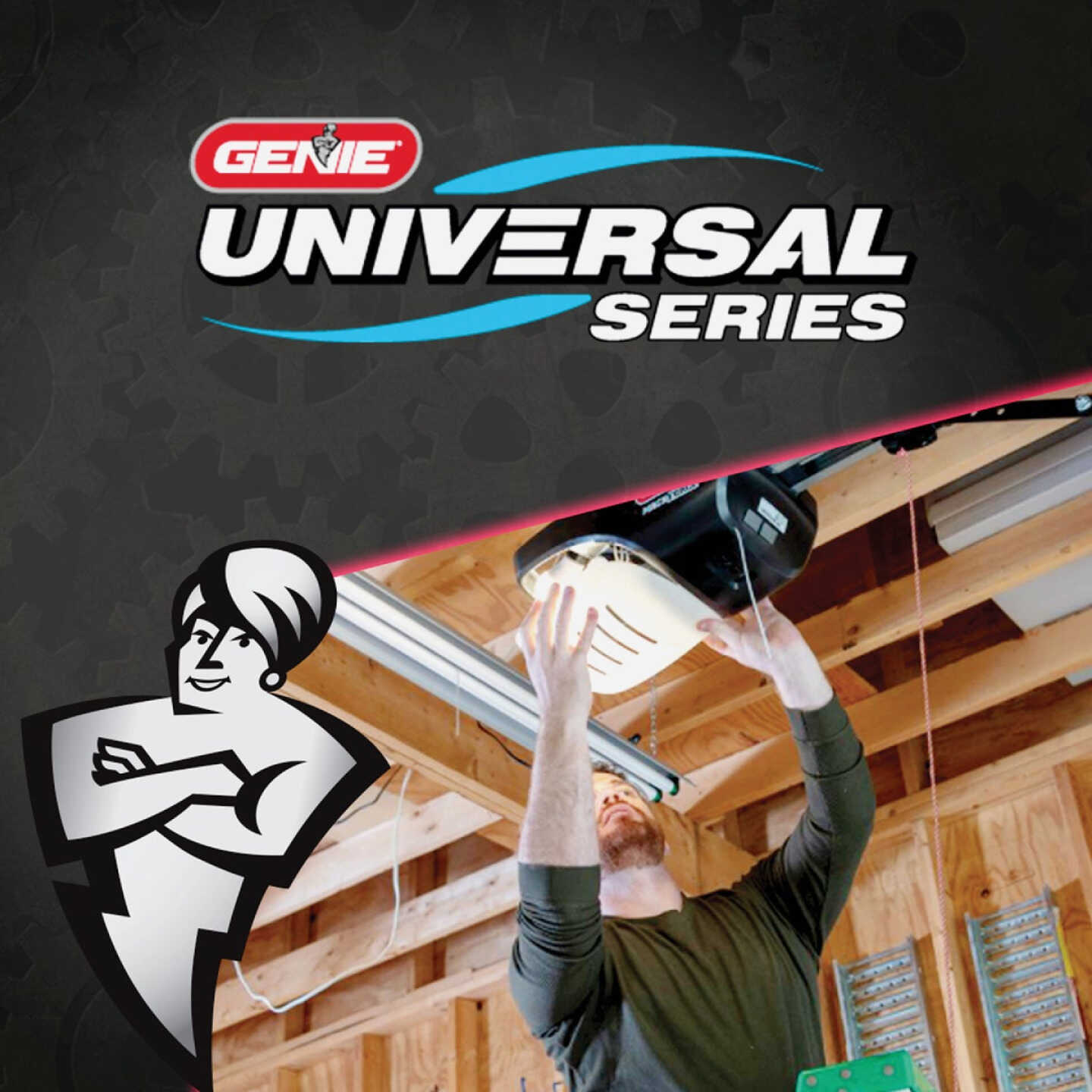 Genie Universal Garage Door Opener LED Light Bulb, Title 20 Approved Image 3