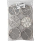 AirVent 4 In. Aluminum Mini Louver Soffit Vent (6 Count) Image 3