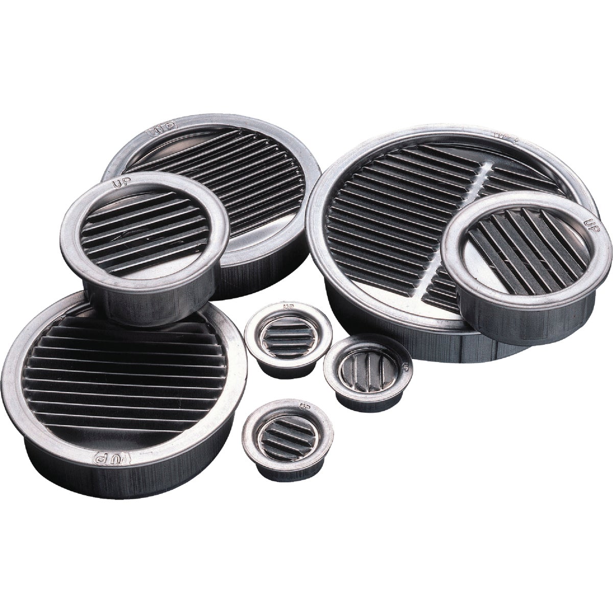 AirVent 4 In. Aluminum Mini Louver Soffit Vent (6 Count) Image 4