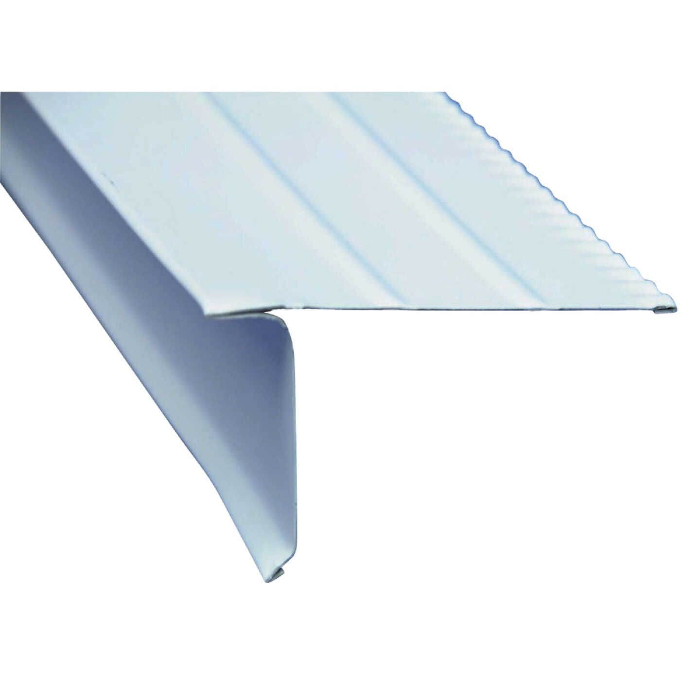 Amerimax F6M Galvanized Steel Drip Edge Flashing, White Image 1
