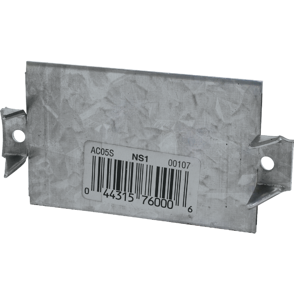 Simpson Strong-Tie 1-1/2 In. W x 3 In. L 16 ga Galvanized Steel Protection Plate