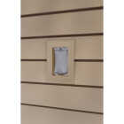 Ply Gem 5-1/4" x 7" Tan Vinyl Mounting Blocks Image 1