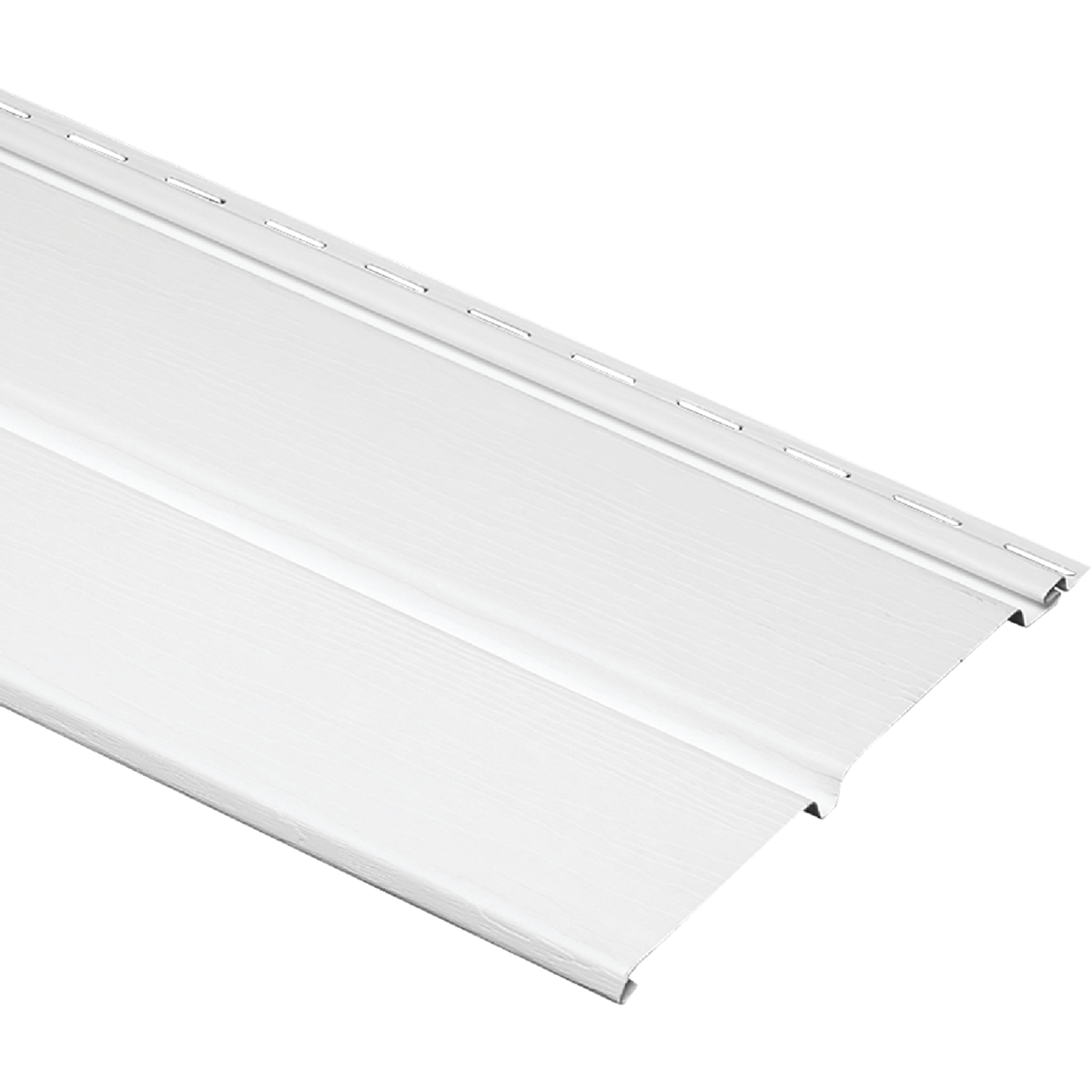 D5 12 Ft. Solid White Standard Vinyl Soffit