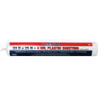 Film-Gard 20 Ft. x 25 Ft. Clear 4 Mil Poly Film Sheeting Image 1