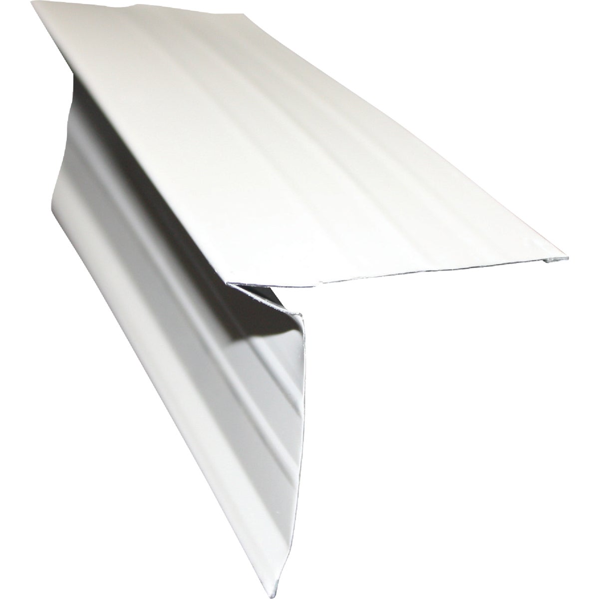 Klauer D-GA6 Galvanized Steel Gutter Apron Flashing, White