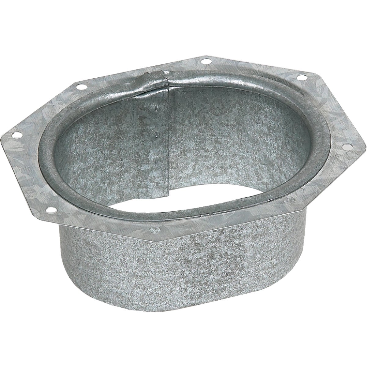 Amerimax 2 In. x 3 In. Galvanized K Style Downspout C-Outlet Image 1