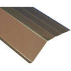 Amerimax 5 In. Galvanized Steel Roof Apron Flashing, Brown Image 1