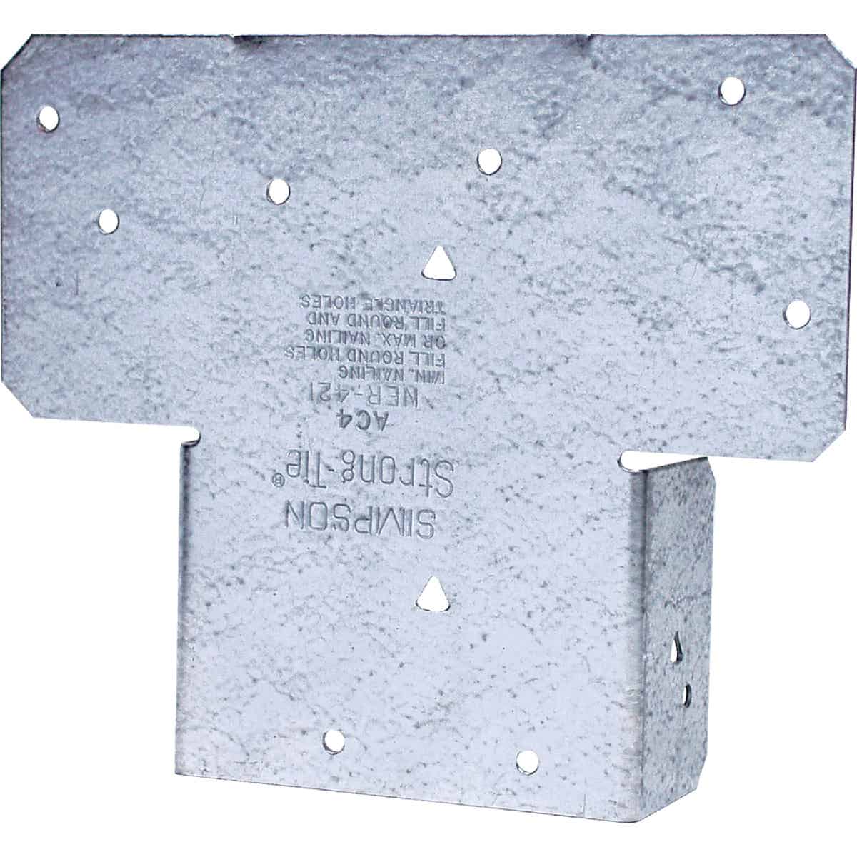 AC Galvanized Adjustable Post Cap for 4x