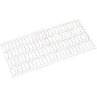 Amerimax 4-1/2 In. x 5 Ft. White Vinyl Leaf Guard for Contemporary Vinyl Gutter Image 1