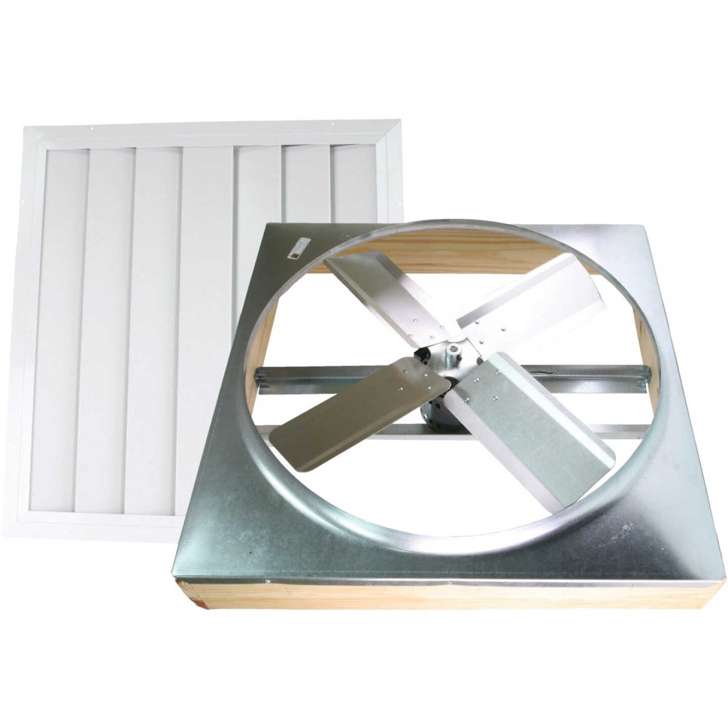 Ventamatic Cool Attic 24" Direct Drive Up to 1800 sq ft Whole House Fan Image 1
