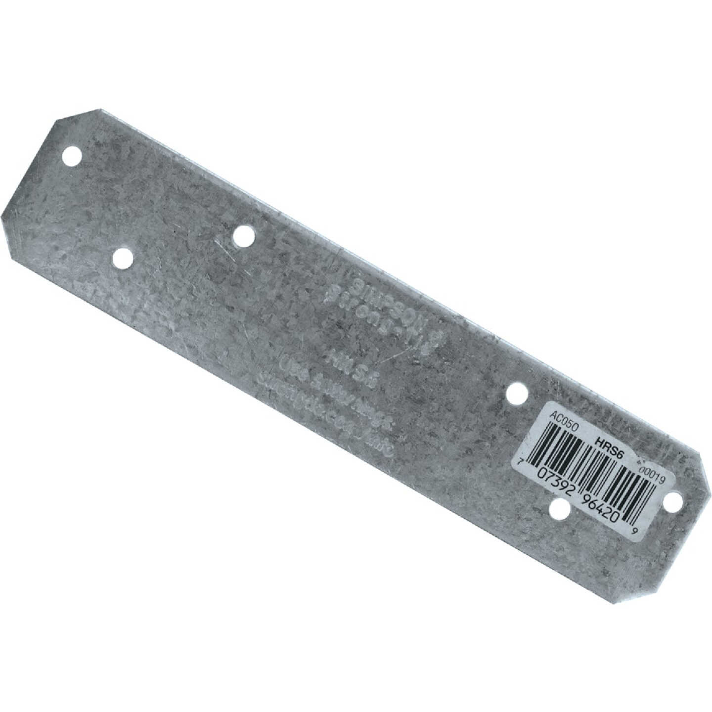 Simpson Strong-Tie 1-3/8 In. W x 6 In. L 12 ga Steel Strap Tie Image 1