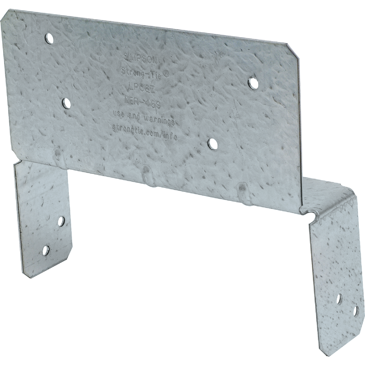 Simpson Strong-Tie ZMAX 6 In. x 6 In. 16 ga Post Beam Cap
