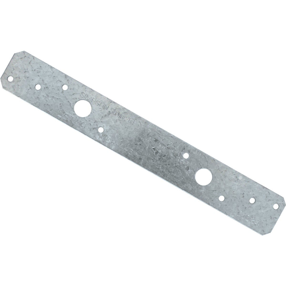 Simpson Strong-Tie 1-1/4 In. W x 9 In. L 20 ga Steel Strap Tie