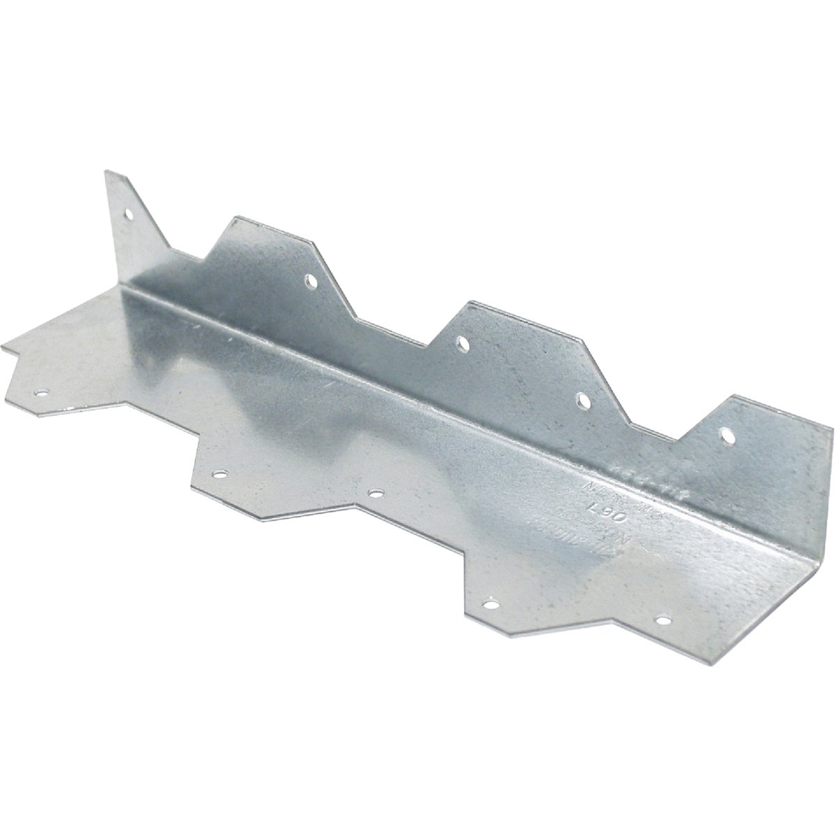 9 in. 16-Gauge Galvanized Reinforcing L Angle