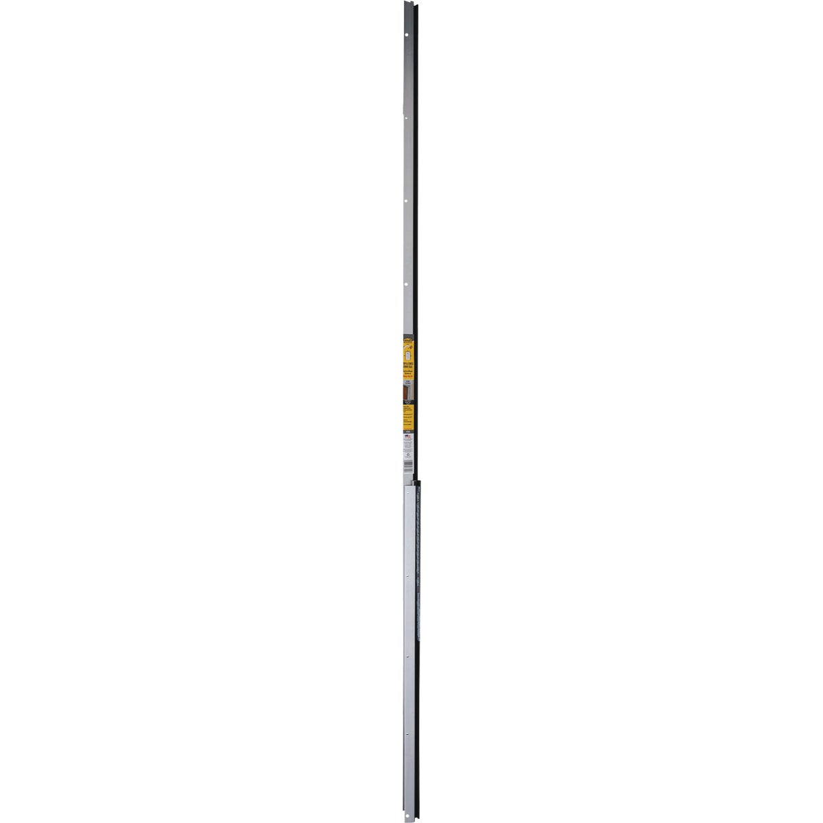 M-D Building Products Aluminum and Vinyl-coated Foam Heavy-duty Screw-on Top and Sides Door Seal Kit, Silver