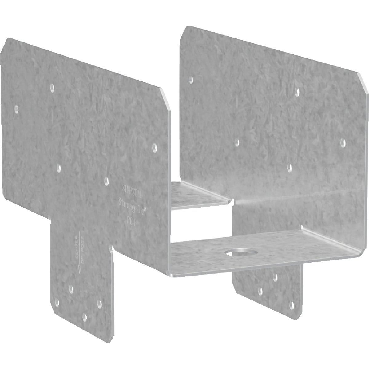 PCZ ZMAX Galvanized Post Cap for 4x
