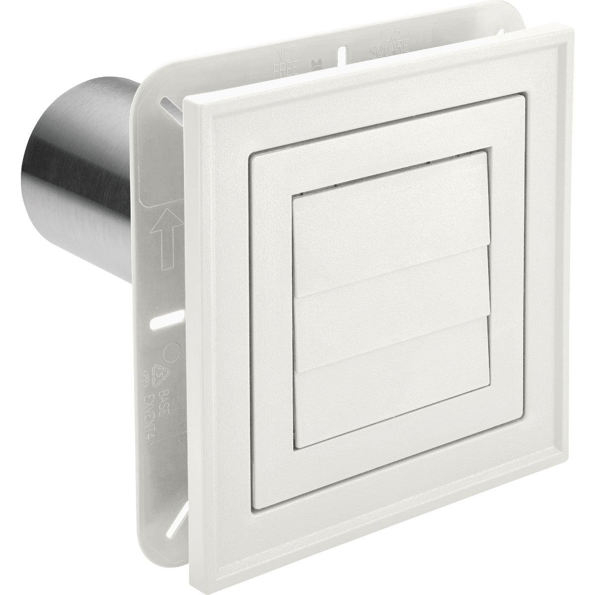 Ply Gem 7" x 7" White Vinyl Utility Vents