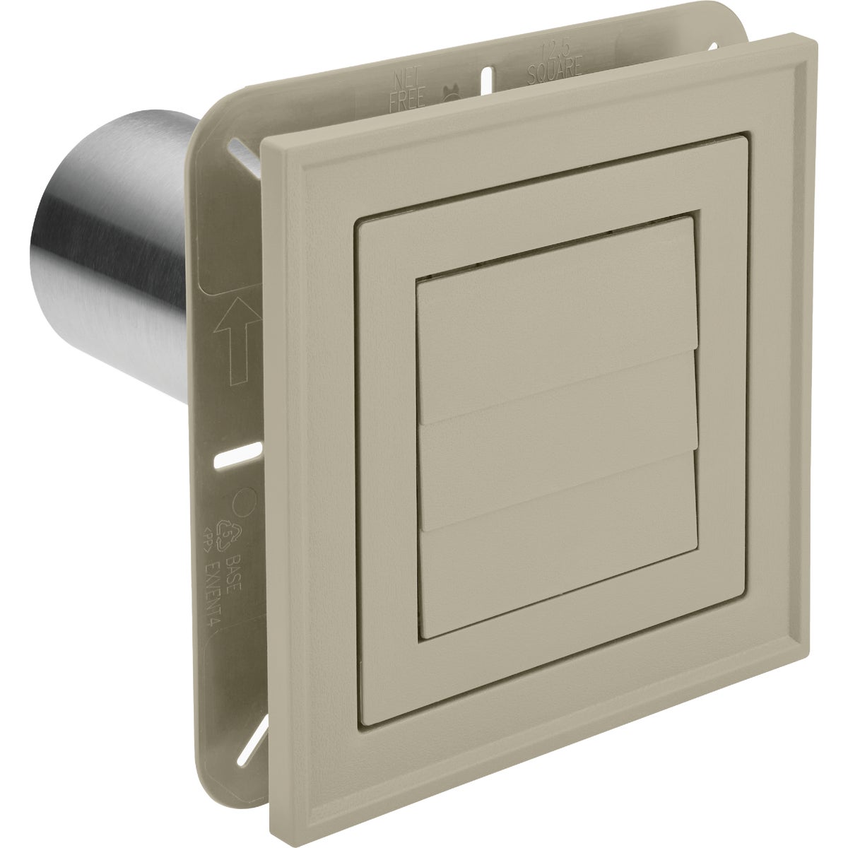 Ply Gem 7" x 7" Clay Vinyl Utility Vents