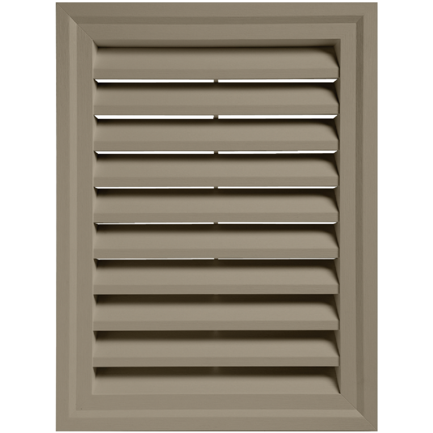 Ply Gem 18" x 24" Rectangular Clay Gable Attic Vent Image 1