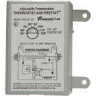 Ventamatic Power Attic Vent Thermostat with Firestat Image 1