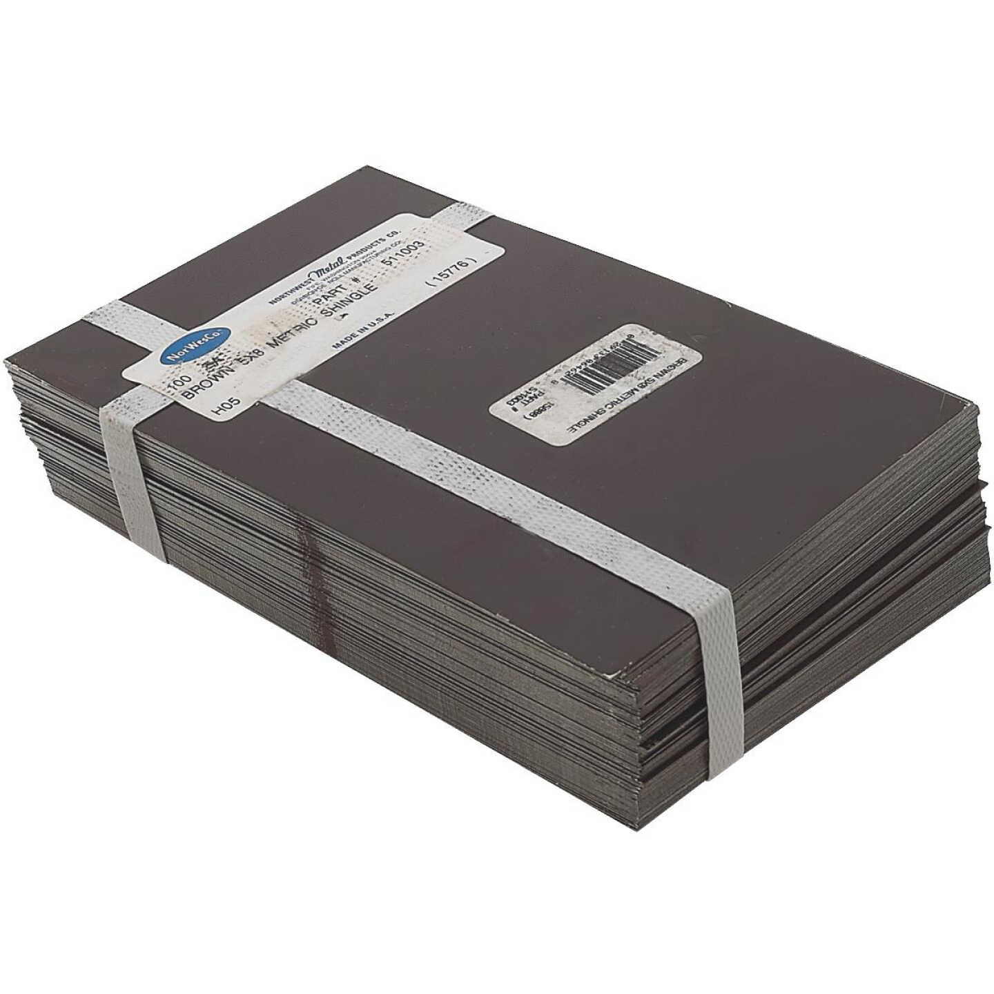 5X8 BRN SHINGLE Image 1