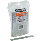 Simpson Strong-Tie 6-11/16 In. x 7/8 In. 22 ga Galvanized Steel Brick Tie (100 Ct.) Image 1