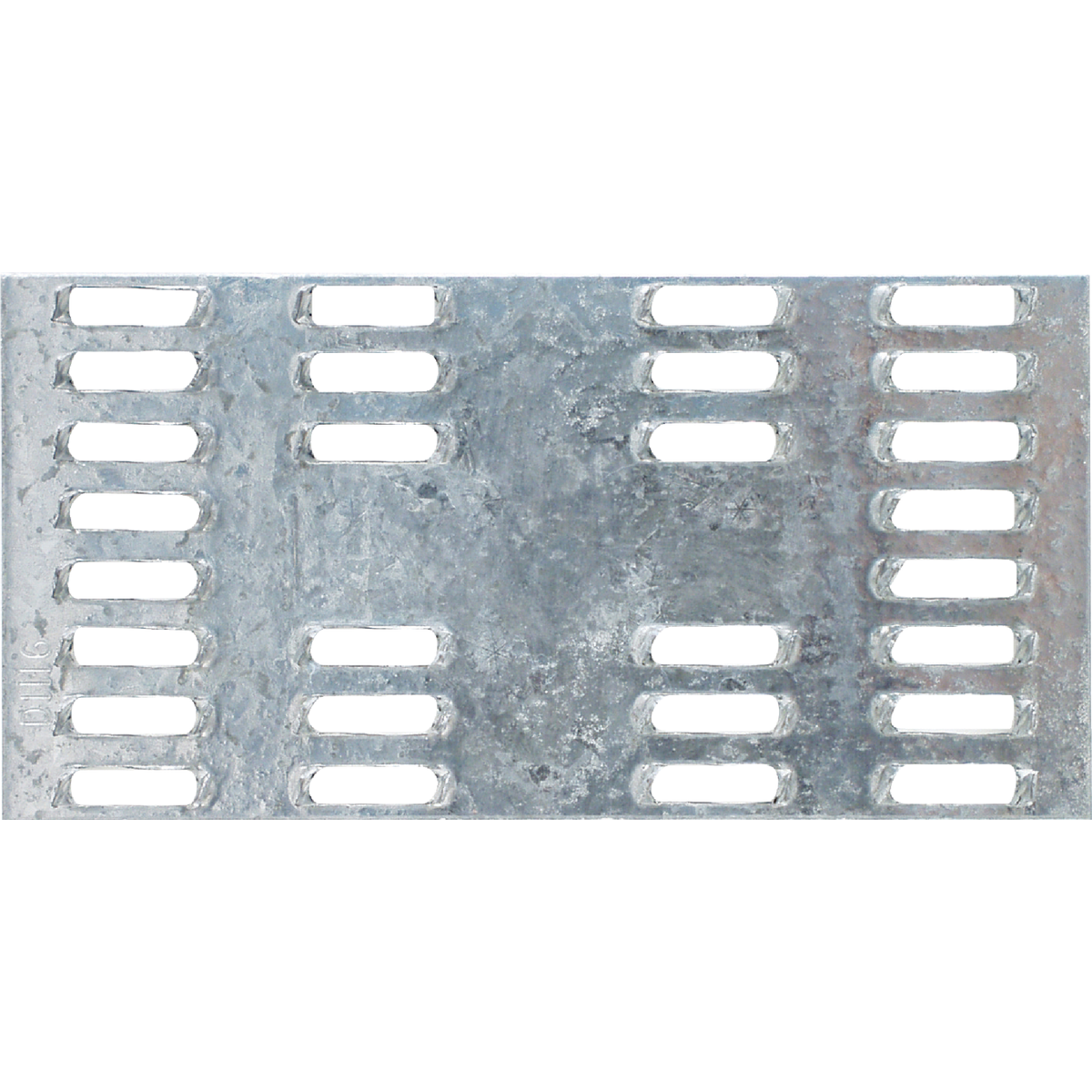 Simpson Strong-Tie 2 In. W x 4 In. L 20 ga Galvanized Steel Mending Plate