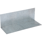 Amerimax 2.5 In. x 7 In. Galvanized Pre-Bent Step Flashing Image 1