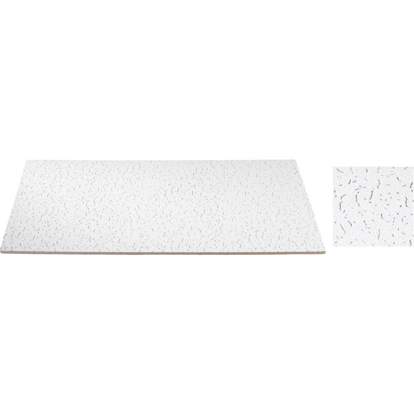 USG Fissured Basic 2 Ft. x 4 Ft. Square Edge Acoustical Ceiling Panels (8-Count) Image 6
