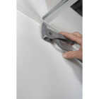 Donn 12 Ft. x 7/8 in. White Steel Ceiling Wall Molding Image 5