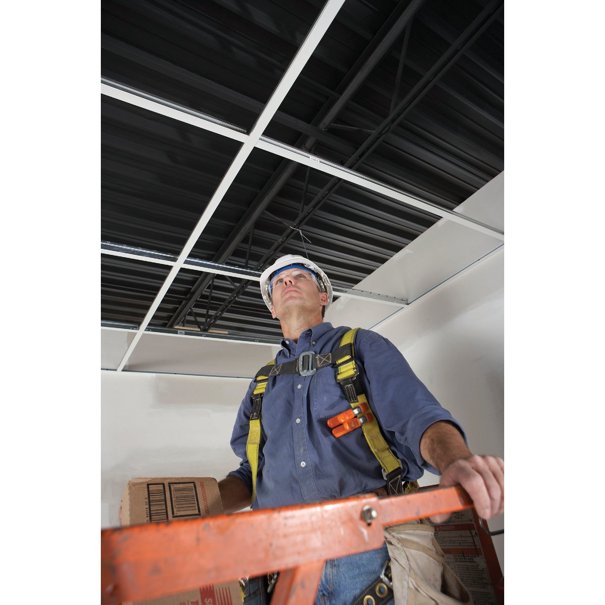 Donn 4 Ft. x 1-1/2 In. White Steel Fire Resistant Ceiling Tile Cross Tee Image 2