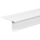 Amerimax F4-1/2 White Vinyl Roof & Drip Edge Flashing Image 1