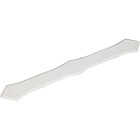 Amerimax White Galvanized Downspout Band Image 1