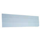 Klauer 6 In. x 12 Ft. 0.024 In. Ribbed Aluminum Fascia Image 1