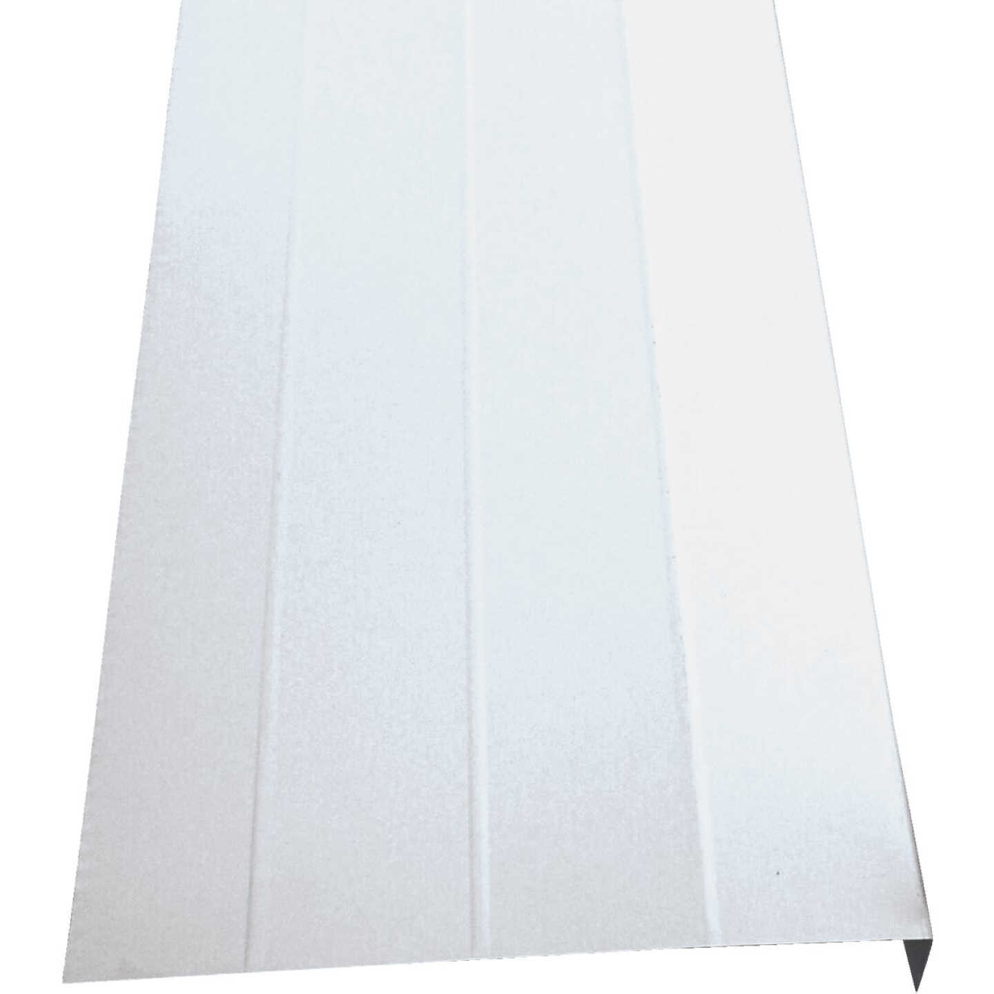 Klauer 8 In. x 12 Ft. 0.024 In. Ribbed Aluminum Fascia Image 1