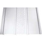 Klauer 12 In. White Center Vented Aluminum Soffit Image 1