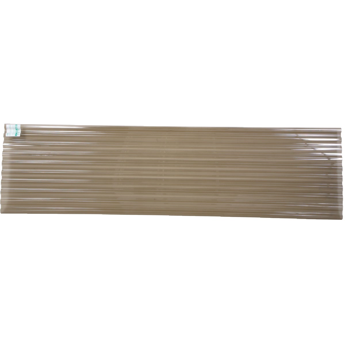 Tuftex PolyCarb 26 In. x 12 Ft. Smoke Square Wave Polycarbonate Panels Image 1