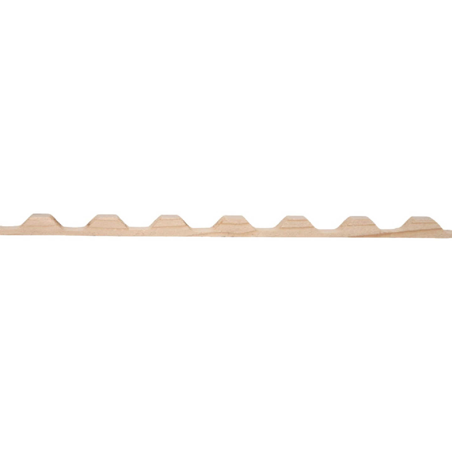 Tuftex 6 Ft. Wood Square Closure Strip Image 1