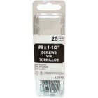 Amerimax 1.5 In. Zinc Coated Galvanized Screw (25-Pack) Image 1