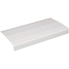 Amerimax 8 In. x 12 Ft. x .024 In. Hemmed Aluminum Fascia Image 1