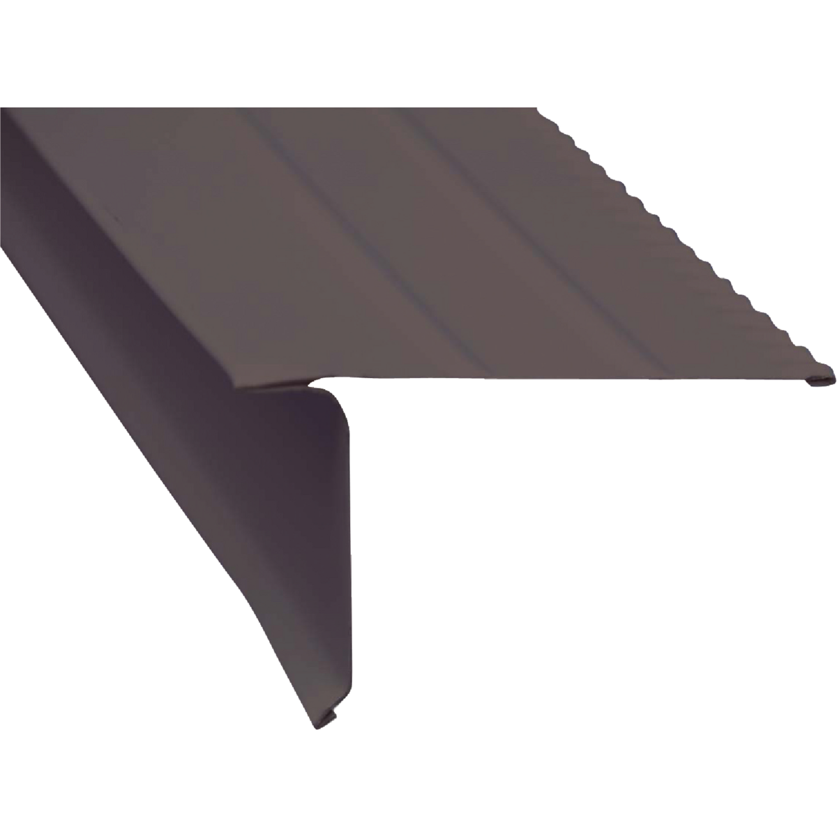 Amerimax F5 Aluminum Drip Edge Flashing, Brown