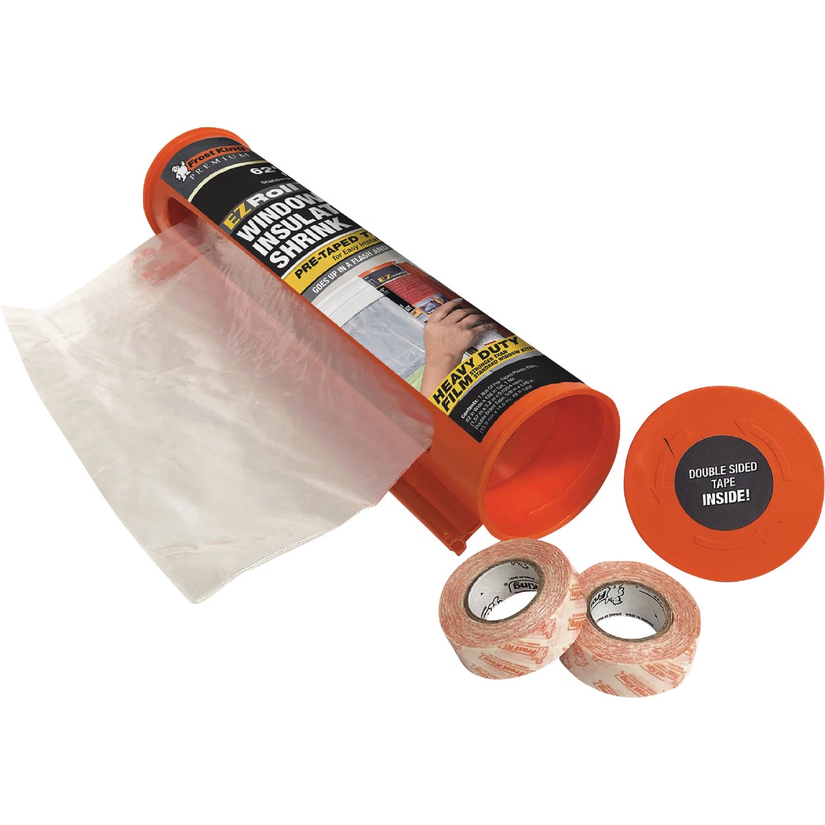 Frost King EZ Roll 62 In. x 126 In. Premium Shrink Window Kit Image 11