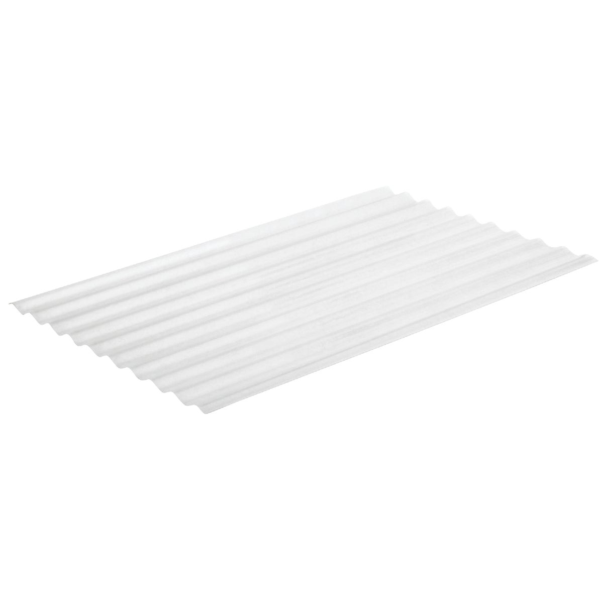 Sequentia Super600 26 In. x 10 Ft. White Fiberglass Corrugated Panels