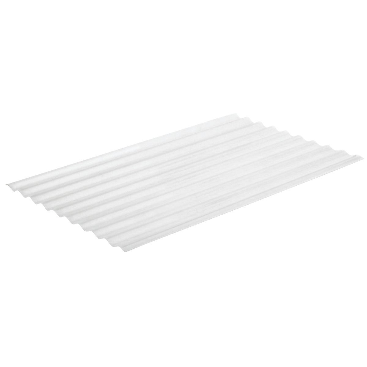 Sequentia Super600 26 In. x 12 Ft. White Fiberglass Corrugated Panels