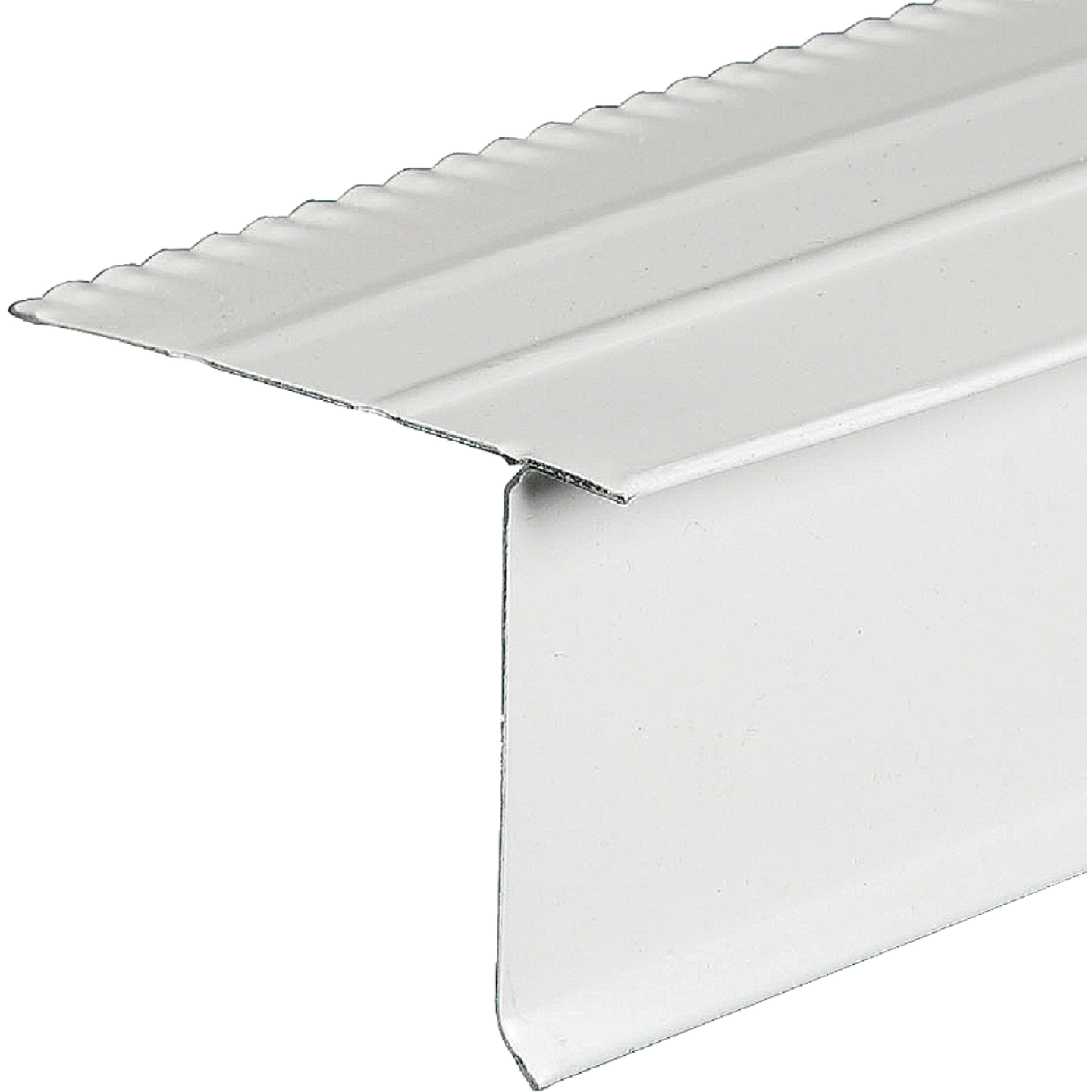 Amerimax F5S Aluminum Drip Edge Flashing, White Image 1