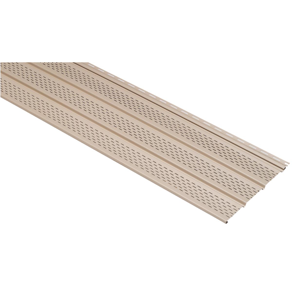 T4 TAN F/V VINYL SOFFIT