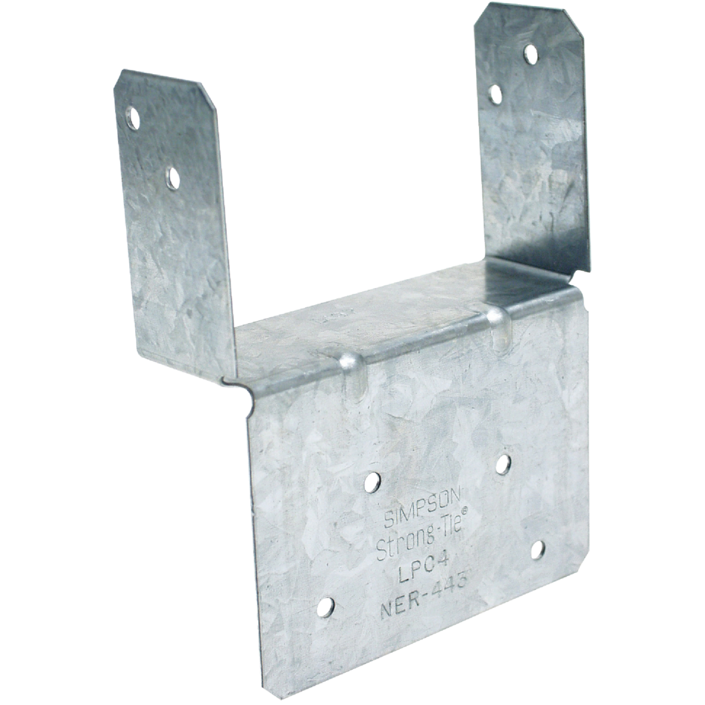 Simpson Strong-Tie ZMAX 4 In. x 4 In. 18 ga Post Beam Cap Image 1