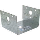 Simpson Strong-Tie ZMAX 4 In. x 4 In. 18 ga Post Cap & Half Base Image 1