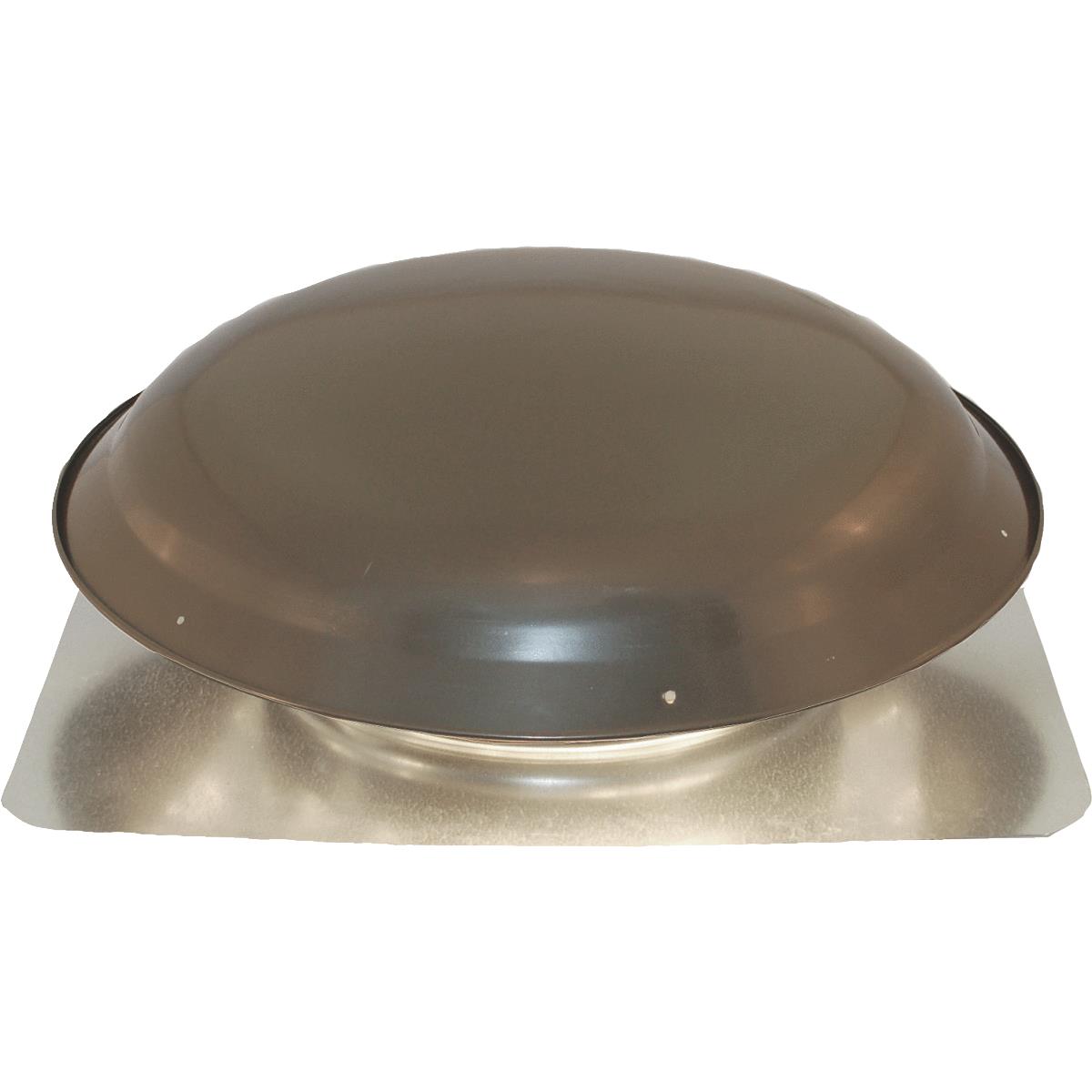 Ventamatic 1400 CFM Galvanized Steel Power Roof Mount Attic Vent Weathered Gray